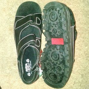 Vintage Rare Beautiful Thick Chunky Comfy Sandals Shoes